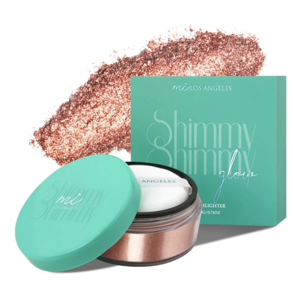 MiLos Angeles Shimmy Glow Highlighter and Hank brush NEW - Picture 5 of 5